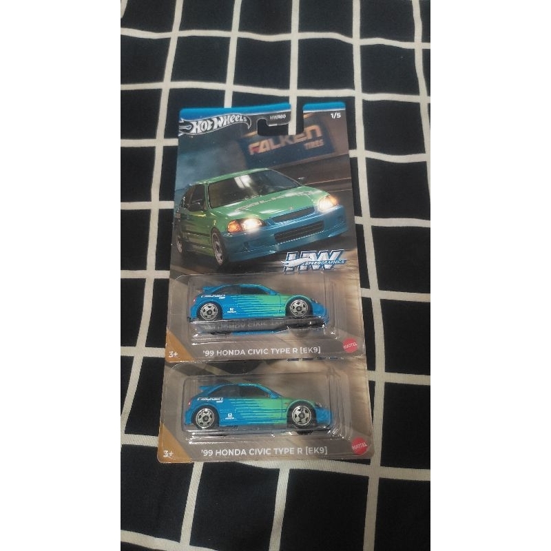 Hotwheels Civic ek9 falken