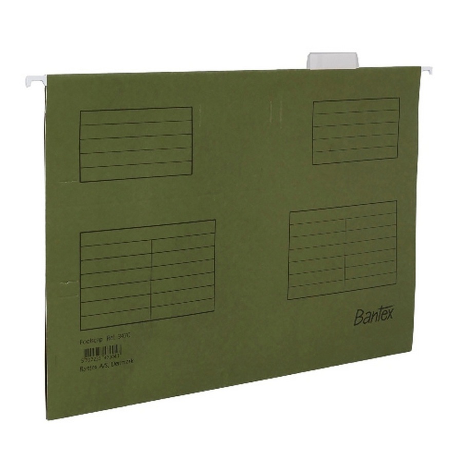 

Hanging Map BANTEX 3470 / Suspension BANTEX FOLIO / Map Gantung Folio DARK GREEN (1 PACK 25 PCS)