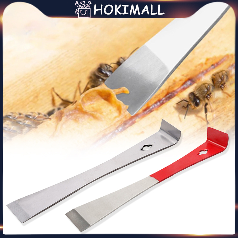 Alat Ternak Lebah Bee Hive Tool Frame Alat Sarang Lebah Peralatan Pengikis Kotak Lebah Lebah Propoli