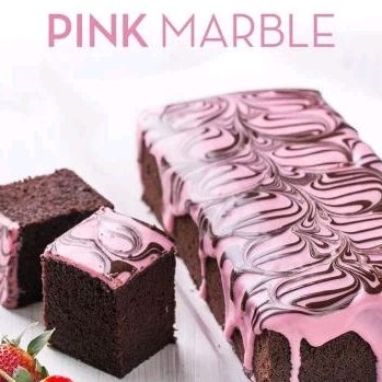 

Brownies pink marble ( KHUSUS JATIM)