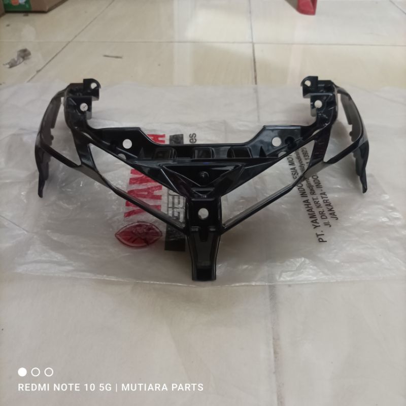 garnish lampu depan aerox new 2021 original alis lampu aerox 2021 new original bbp