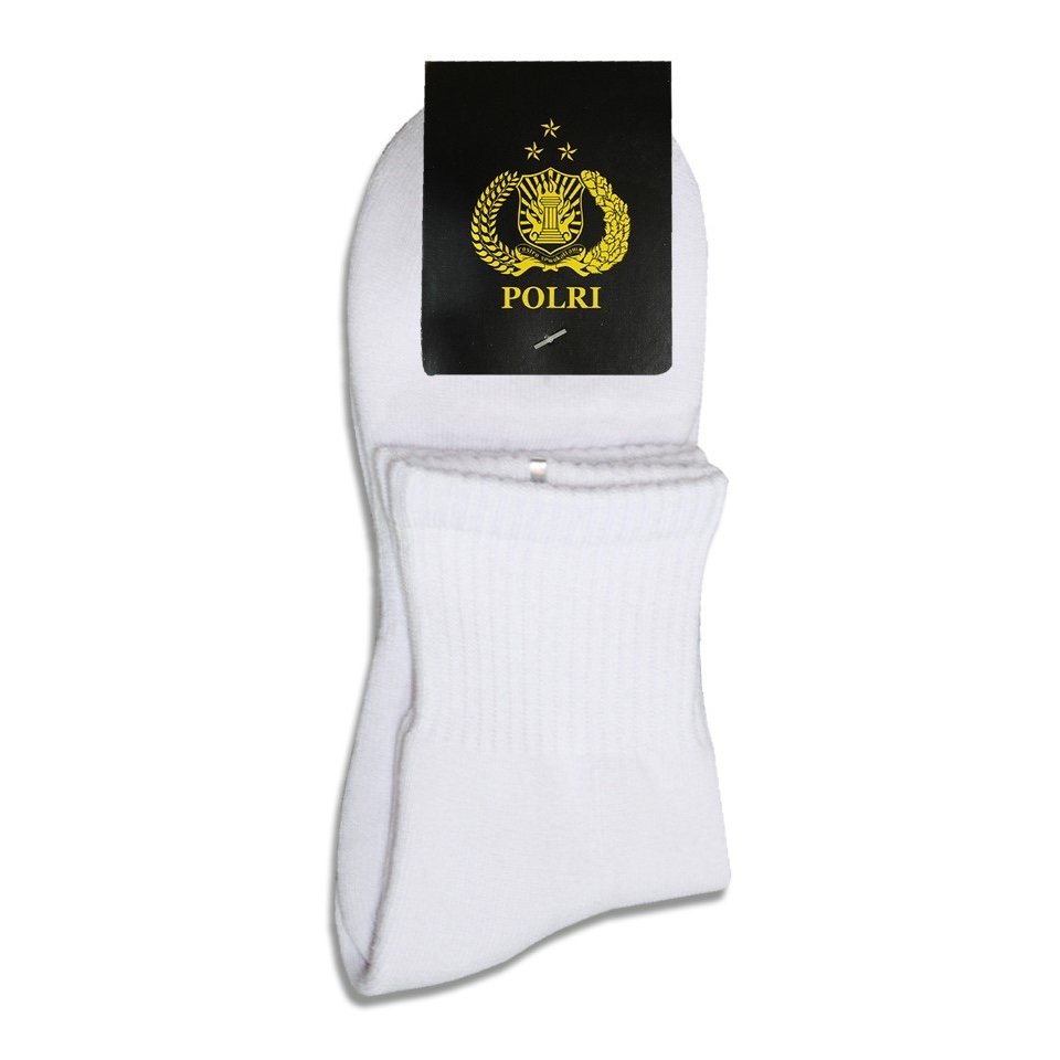 KAOS KAKI OLAHRAGA POLRI PUTIH