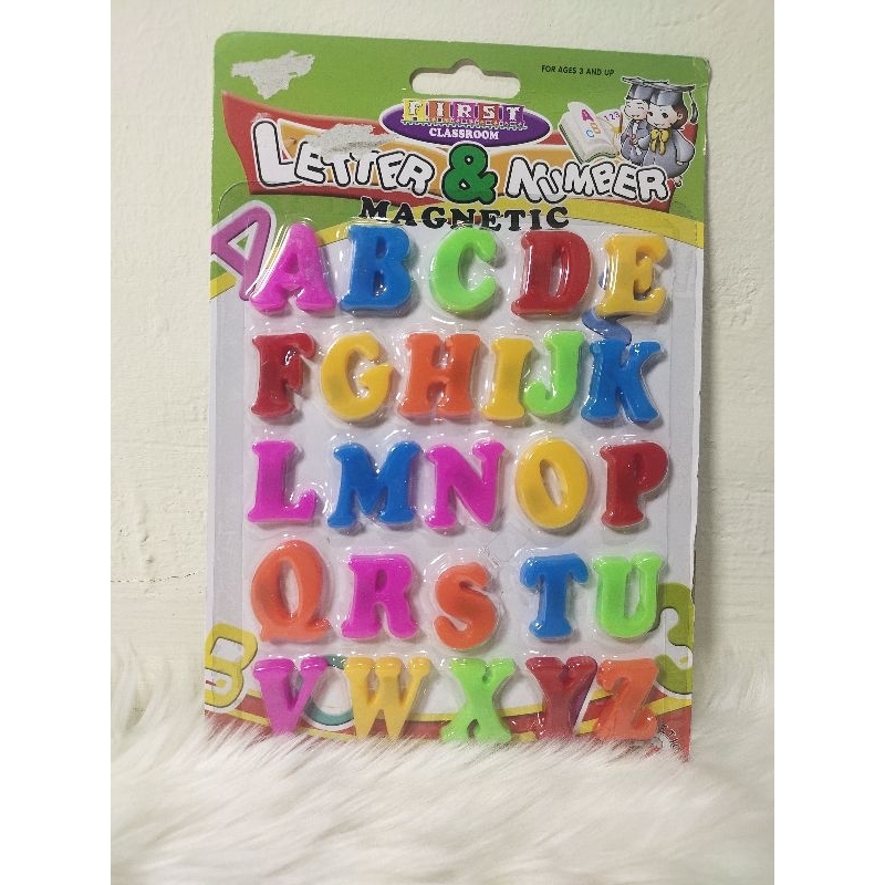 Huruf Magnet / Abjad Magnetic / Edukasi Anak