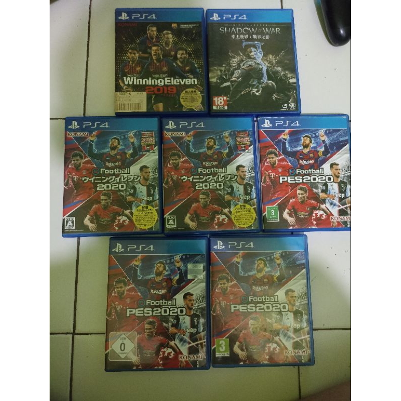 BD Kaset PS4 PES 2020 Pro Evolution Soccer 2021 reg 2 Game PS4 bekas second mulus.