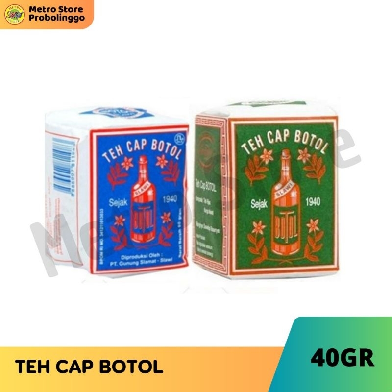 

TEH CAP BOTOL 100% ASLI