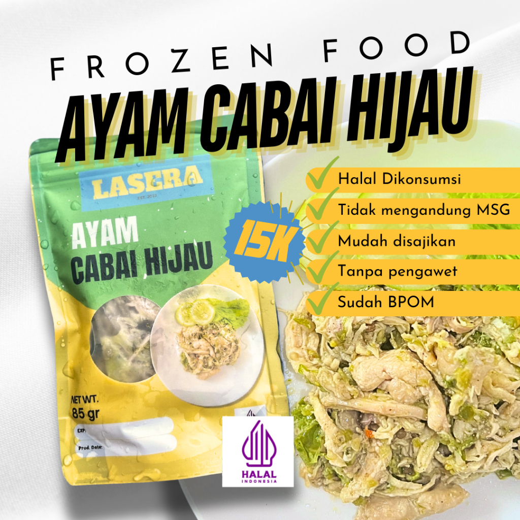 

Frozen Food Ayam Cabai Hijau