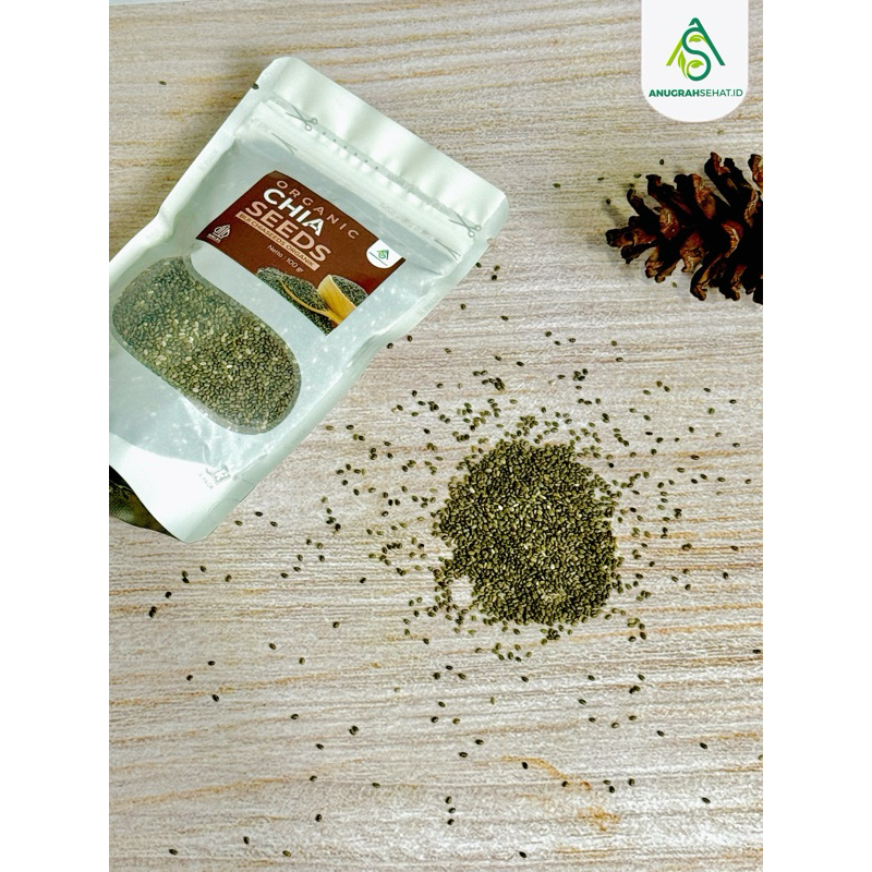 

CHIA SEED ORGANIK PREMIUM QUALITY 100gr