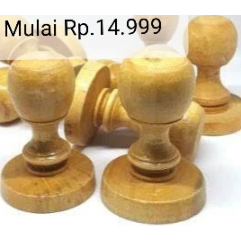 

STEMPEL KAYU BULAT CUSTOM / RUNAFLEX