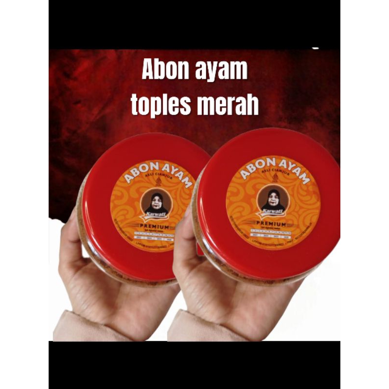 

Abon Ayam Karwati Toples merah