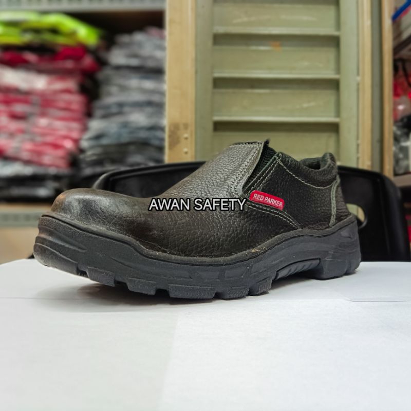 Sepatu Safety Red Parker P182 Murah / Safety Shoes Red Parker P182