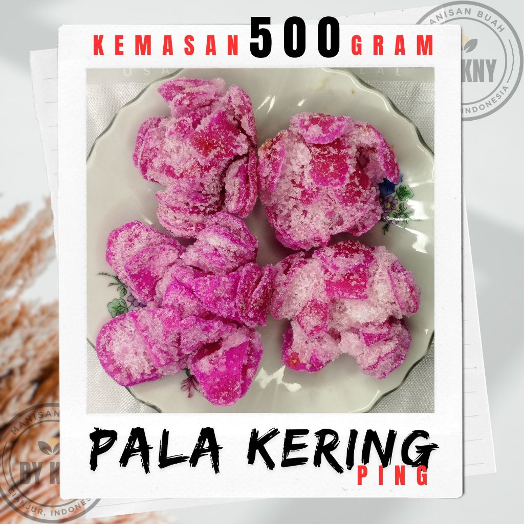 

500 Gram pala ping pala aster pala gula pala kering pala asli makanan khas daerah makanan tradisional