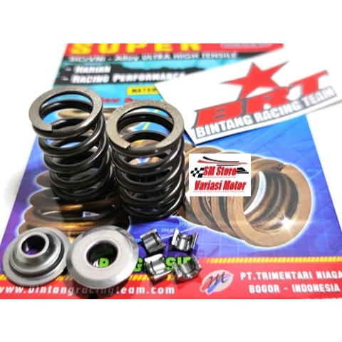 PER KLEP BRT CRF 150 + RETAINER + KUKU KLEP PROGRESIF GEN 2