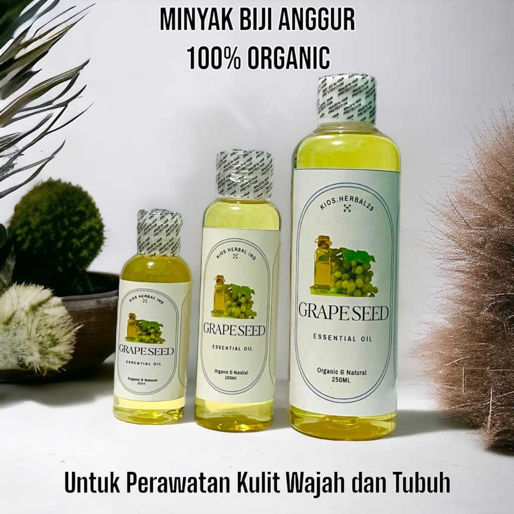 

Grapeseed Oil Asli Minyak Biji Anggur Murni