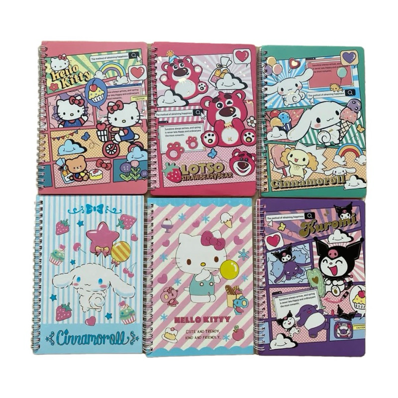 

BUKU NOTEBOOK KARAKTER SANRIO