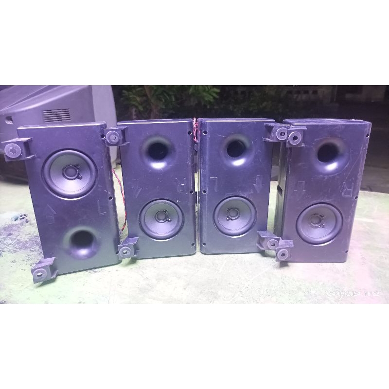 Speaker pasif polytron 4 biji
