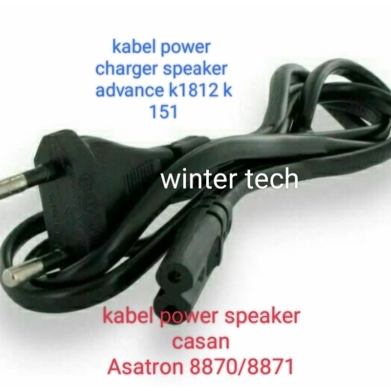 kabel power charger speaker Advance & Asatron