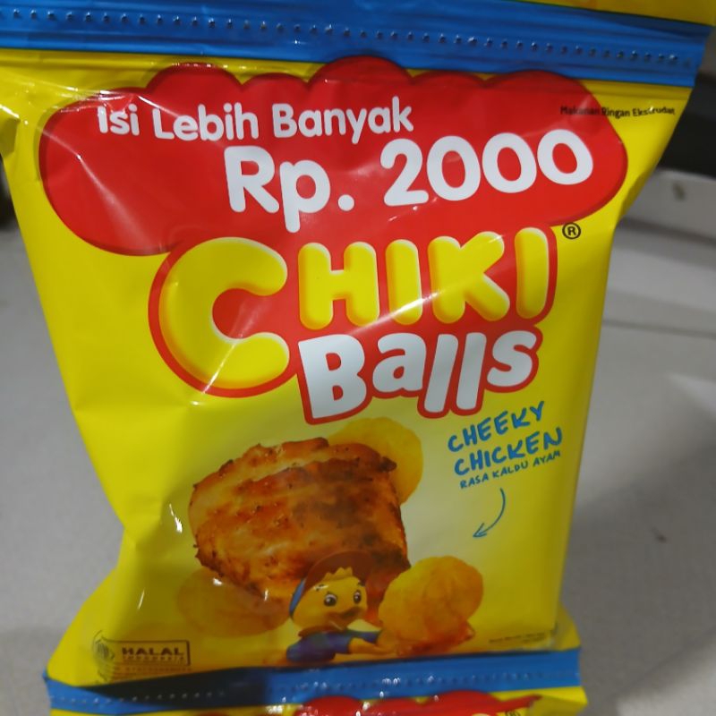 

bGF CHIKI BALLS Rasa Ayam 1 Dus isi 60 Cheeky Chiken