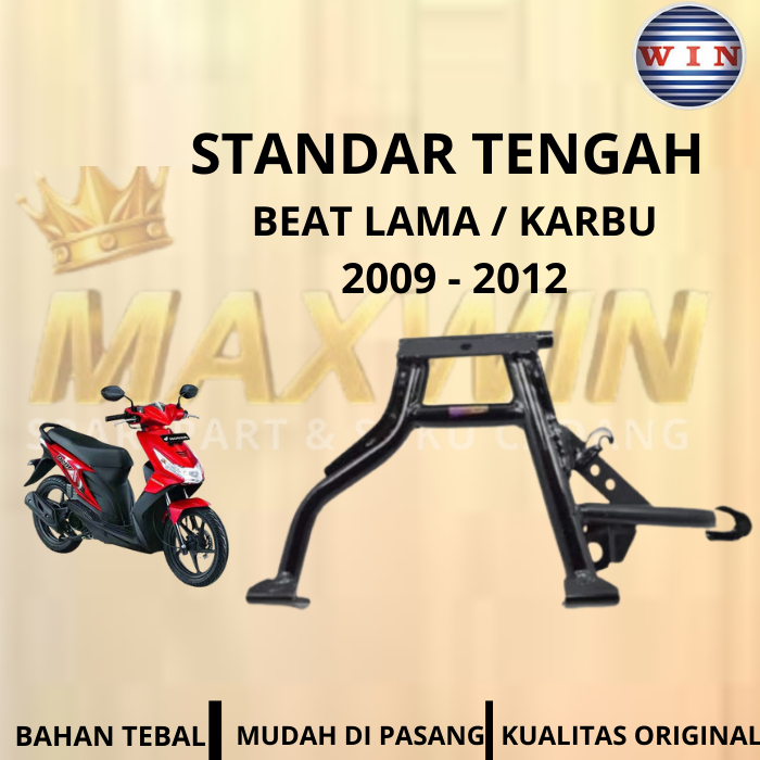 WIN - Standar Tengah / Standar 2 Beat Lama Beat Karbu Tahun Motor 2009 - 2012 Merk Win Kualitas Orig