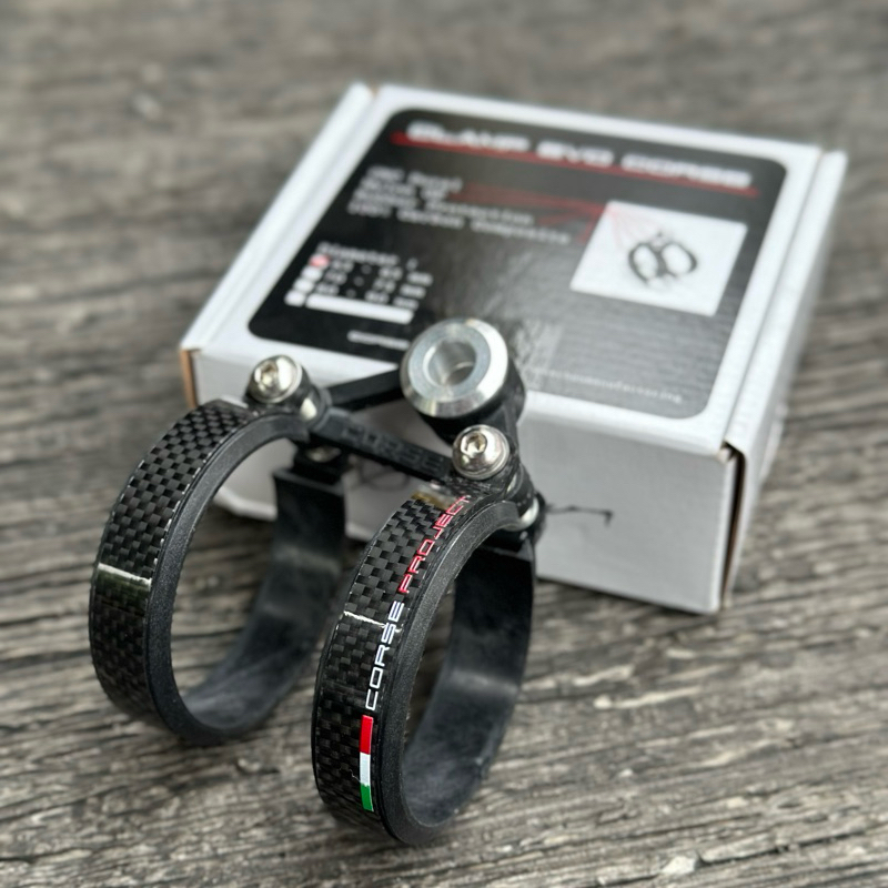 Klem Knalpot Corse Project Evo Carbon Ninja 2tak R SS RR