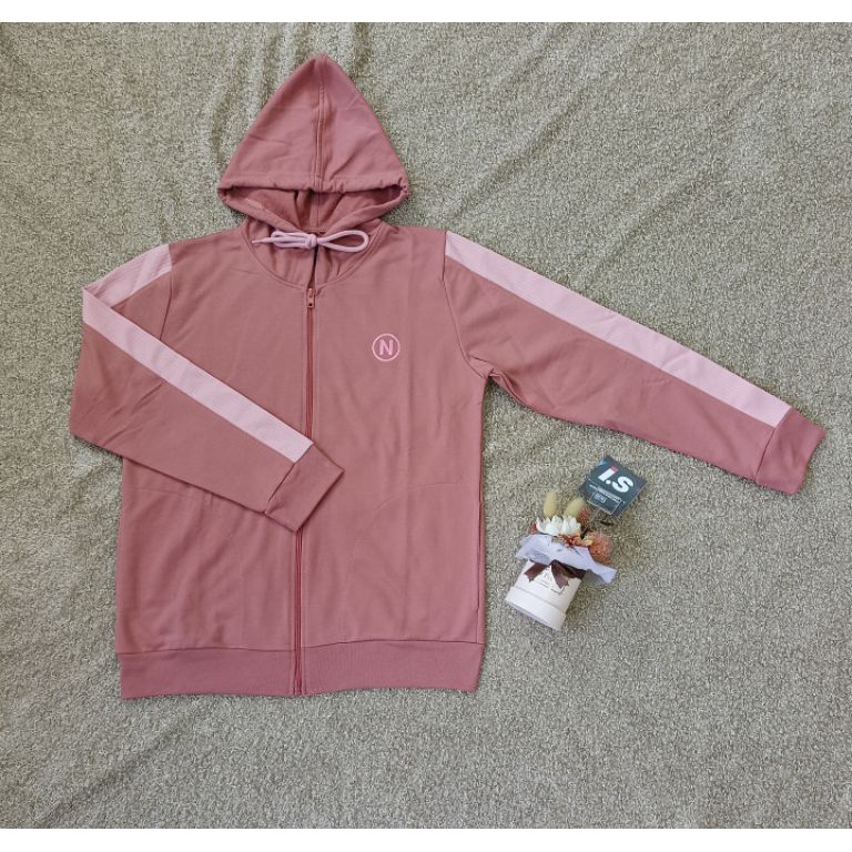 Model Baru L1 IS JAKET WANITA S ZIPPER HOODIE CEWEK MODEL BASIC KOREA STYLE PEREMPUAN TERBARU KEKINI