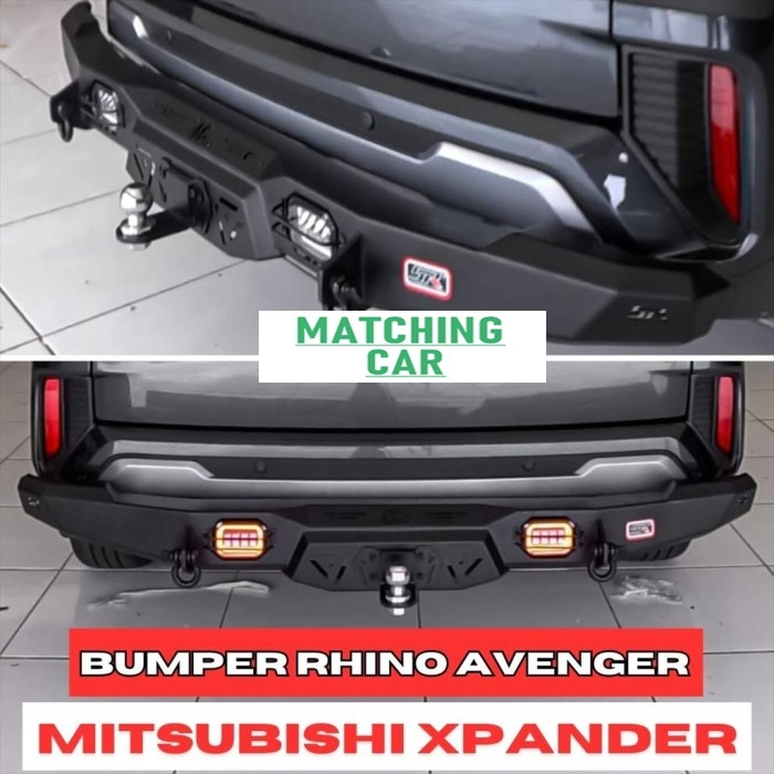 Towing Tanduk Belakang Bumper Bar Mobil Xpander Cross Rhino Avenger
