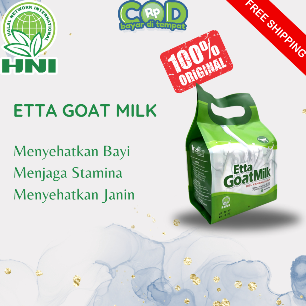 

SUSU KAMBING ETAWA ETTA GOAT MILK HNI HPAI