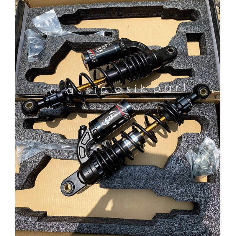 Shock sok belakang tabung hitam as gold copy ktc evo