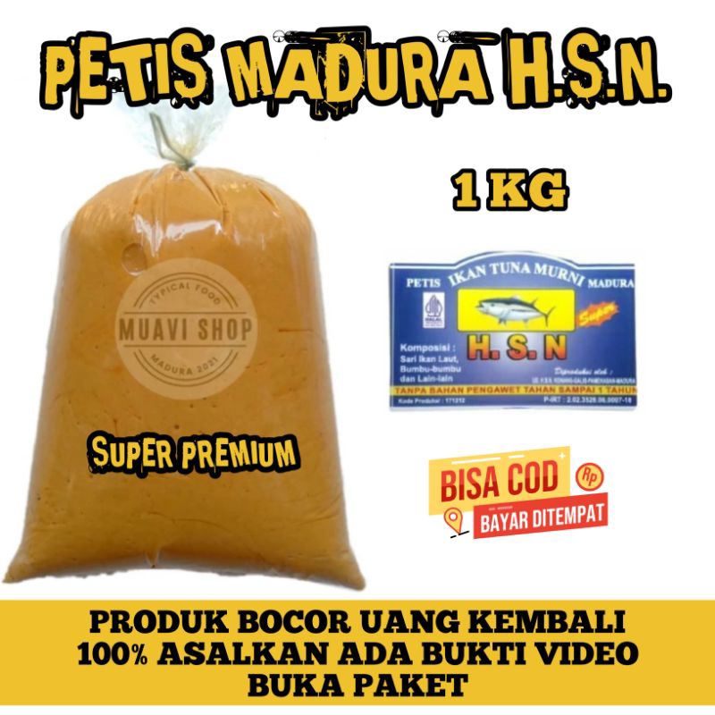 

1 KG PETIS MADURA IKAN TUNA MURNI ASLI KUALITAS SUPER MERK HSN 1 KG