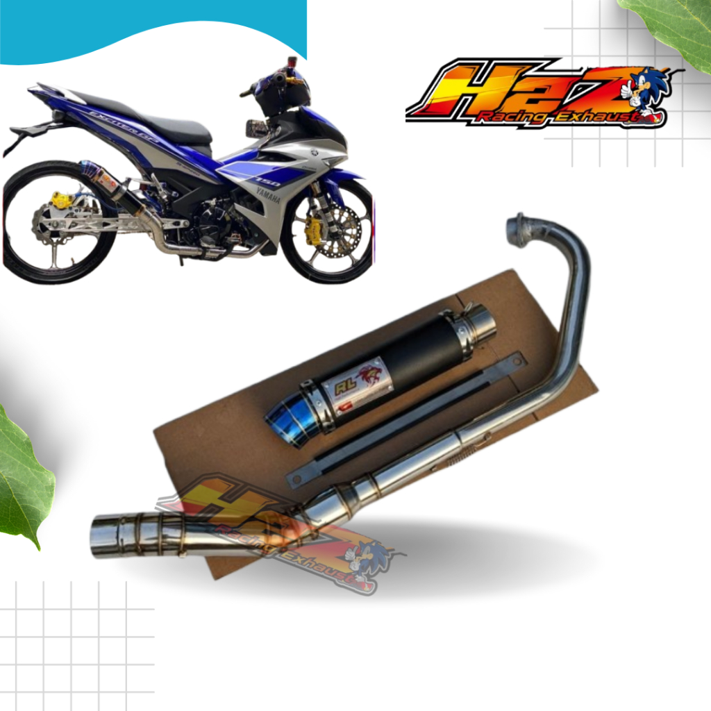 Knalpot Red Leo Malaysian style vixion fu R15 Sonic Verza Byson Thunder supra Gtr