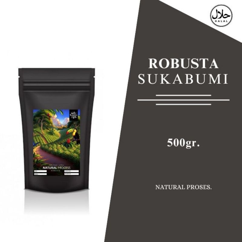 

KOPIKU. KOPI ROBUSTA 100% SUPER FRESH ROASTED - 500 gr