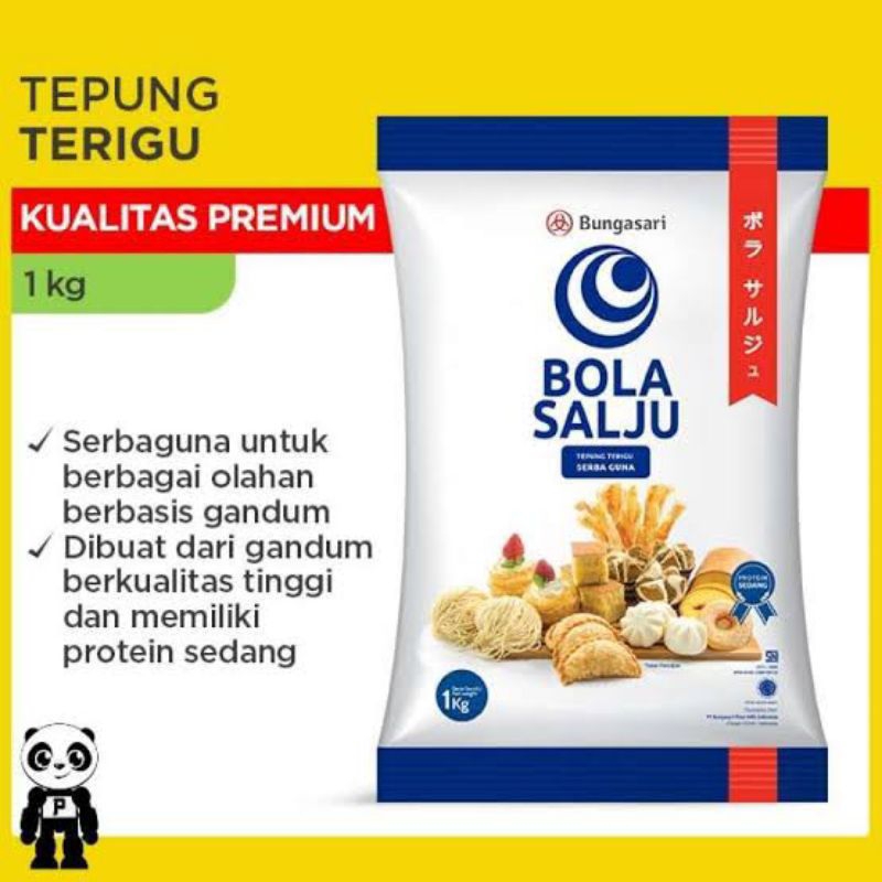 

tepung terigu / tepung makanan kue enak bola deli 1kg