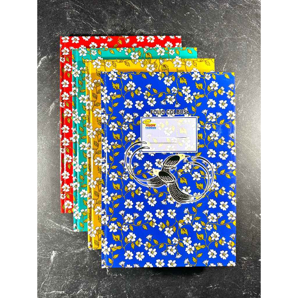 

(Pcs)Buku Hard Cover Vision Folio isi 200 lembar / Hard cover Folio 200 lembar