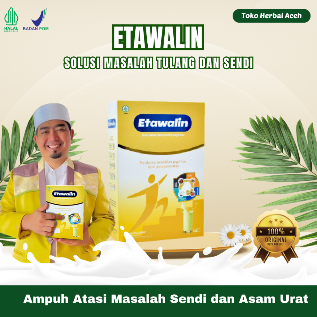 

Etawalin - Susu Kambing Etawa Premium Membantu Mengatasi Asam Urat, Tingkatkan Kesehatan Tulang Sendi, Nyeri Sendi, Osteoporosis Rematik Cocok Untuk Lansia 100% Original Alami Tanpa Efek Samping
