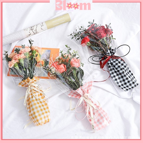 

Kantong Plastik Mini Buket Mawar Rose Plastik OPP bunga kertas bunga barang florist sf05