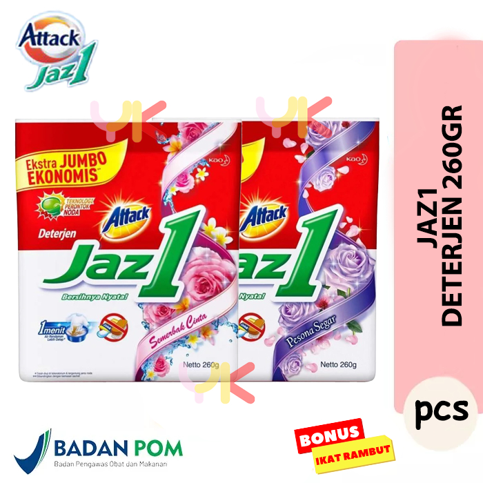 Attack Jaz1 Detergen Bubuk 260 gr