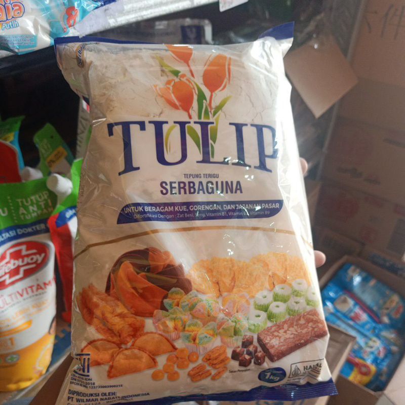 

TEPUNG TERIGU TULIP ISI 1KG