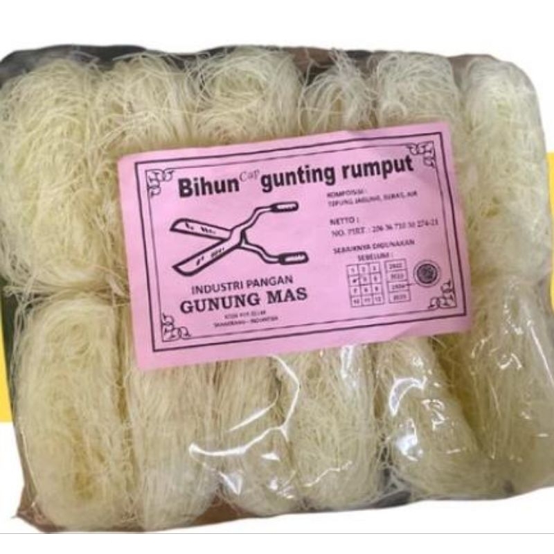 

Bihun beras cap Gunting Rumput (1 kg)