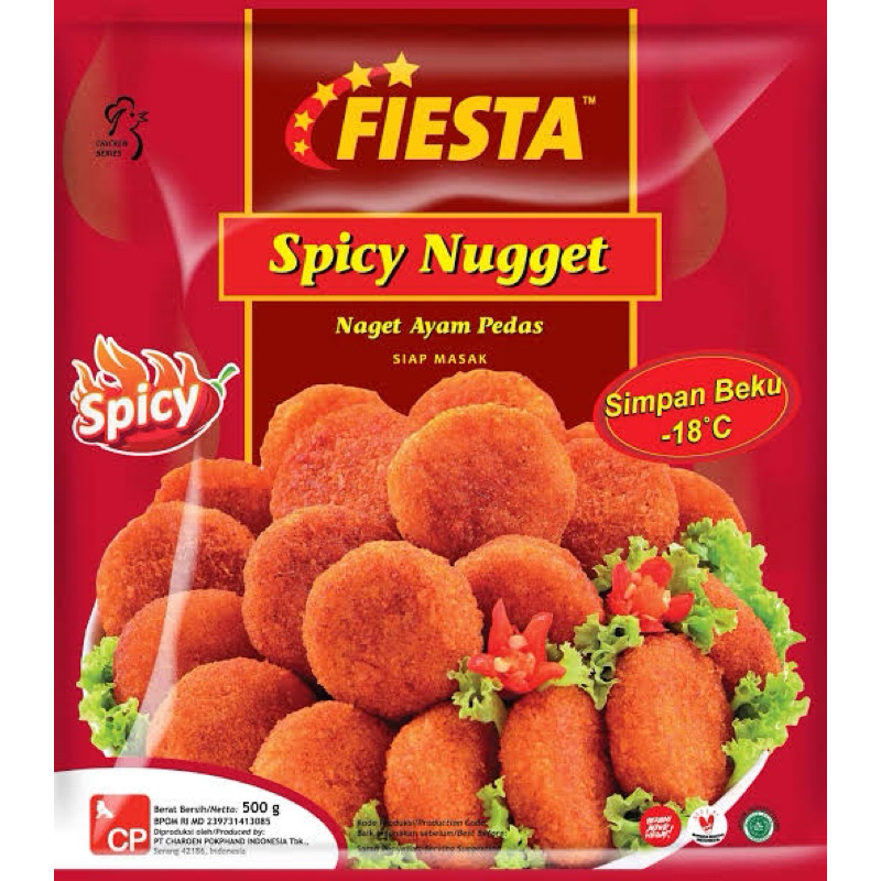 

FIESTA Spicy Nugget 400-500gr