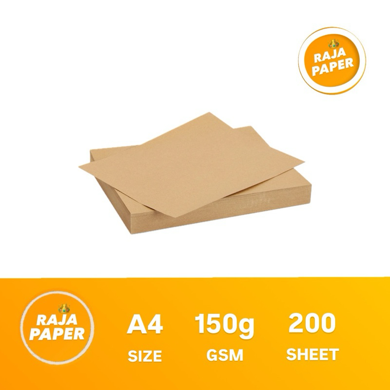 

Kertas Samson 150 Gsm A4 200 Lembar . ( 210 Mm x 297 Mm ) ( 21 Cm x 29.7 Cm ) , 150 Gr / 150 Gram , Kertas Kraft Liner , Kertas Bungkus , Kertas Packing , Brown Kraft , Kertas Coklat , Brown Paper , Kraft Paper , Pembungkus Kertas , Kertas Packaging .