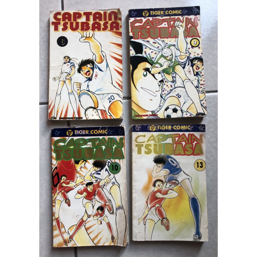 Buku Komik Remaja Captain Tsubasa Anak Tiger Comic Book Road To 2002