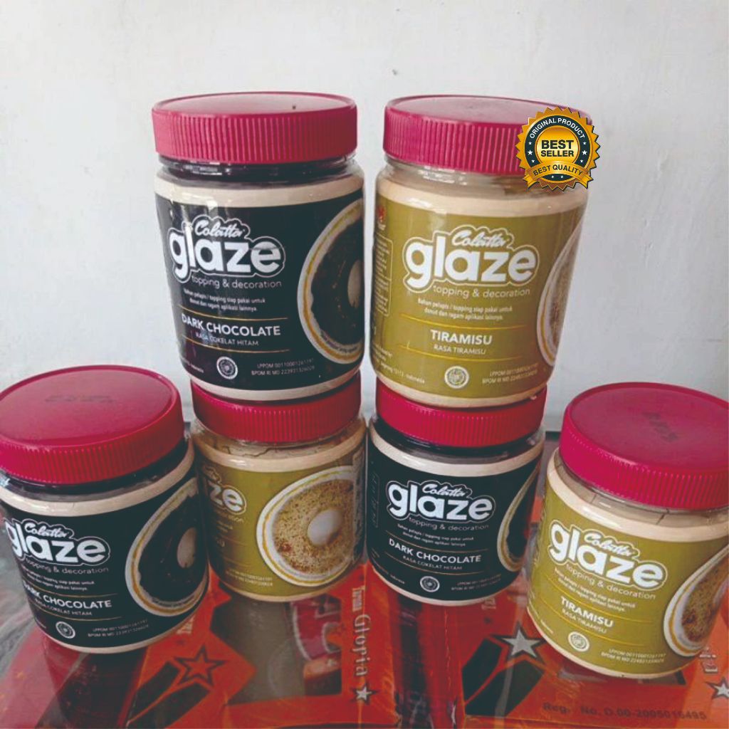 

COLATTA GLAZE 250 GRAM TIRAMISU (Original Pack)