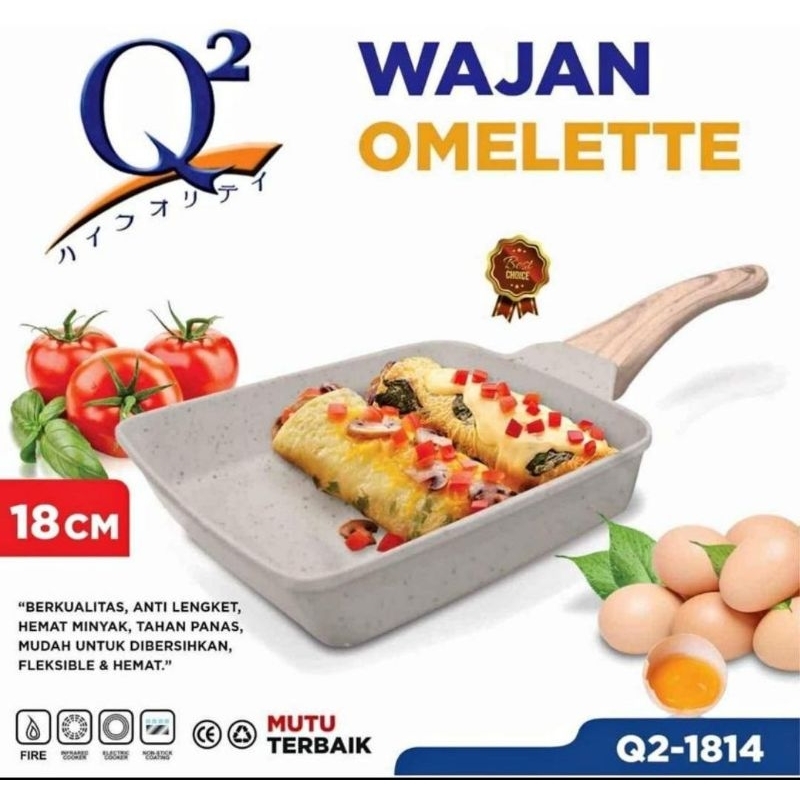 wajan omelette Q2 anti lengket