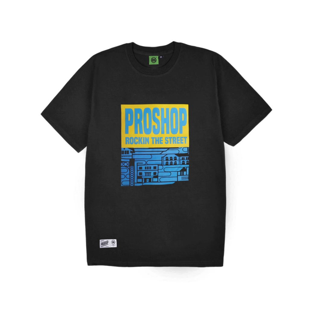Proshop | Building ProshopTshirt | Kaos Pria Kaos Distro | Hitam