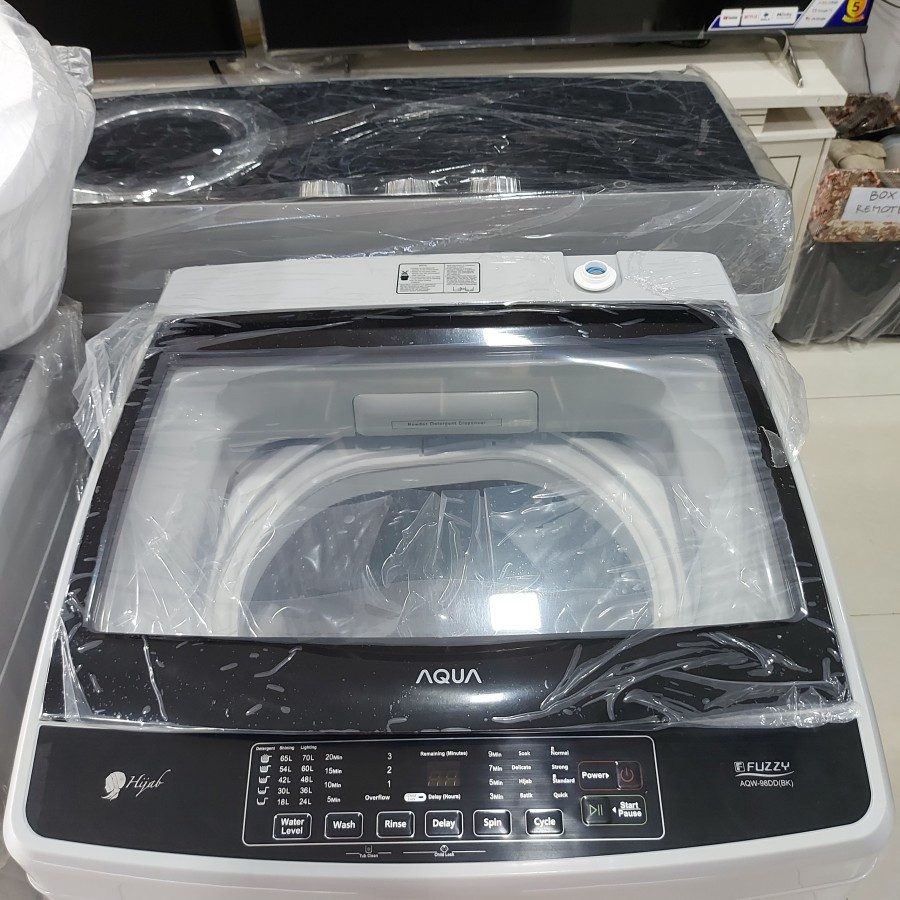 MESIN CUCI AQUA 98DD(BK) 1TABUNG/Mesin Cuci Aqua 98dd/Mesin Cuci 1 Tabung Aqua 98dd