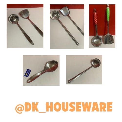 [DK] Sutil masak / Sodet masak / Spatula Masak / Conteng nasi / Sutil Jumbo / Saringan