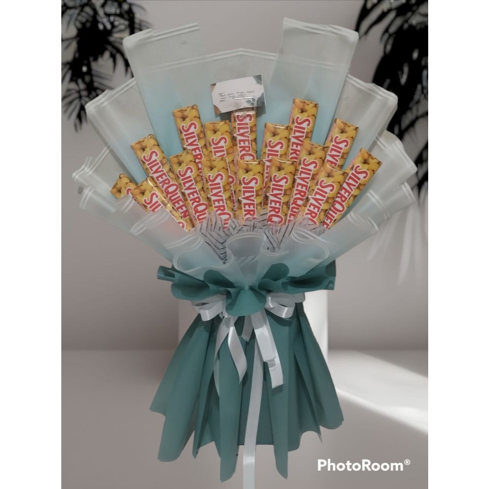 

Ready Buket Coklat Silverquen custom mewah