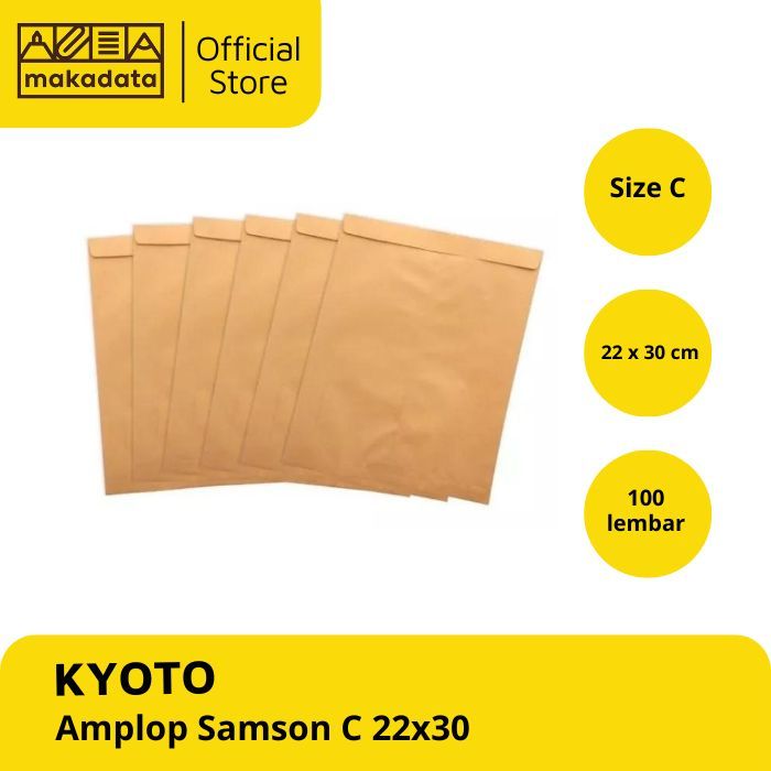 

AMPLOP COKLAT SAMSON KYOTO C (1 PAK) MURAH