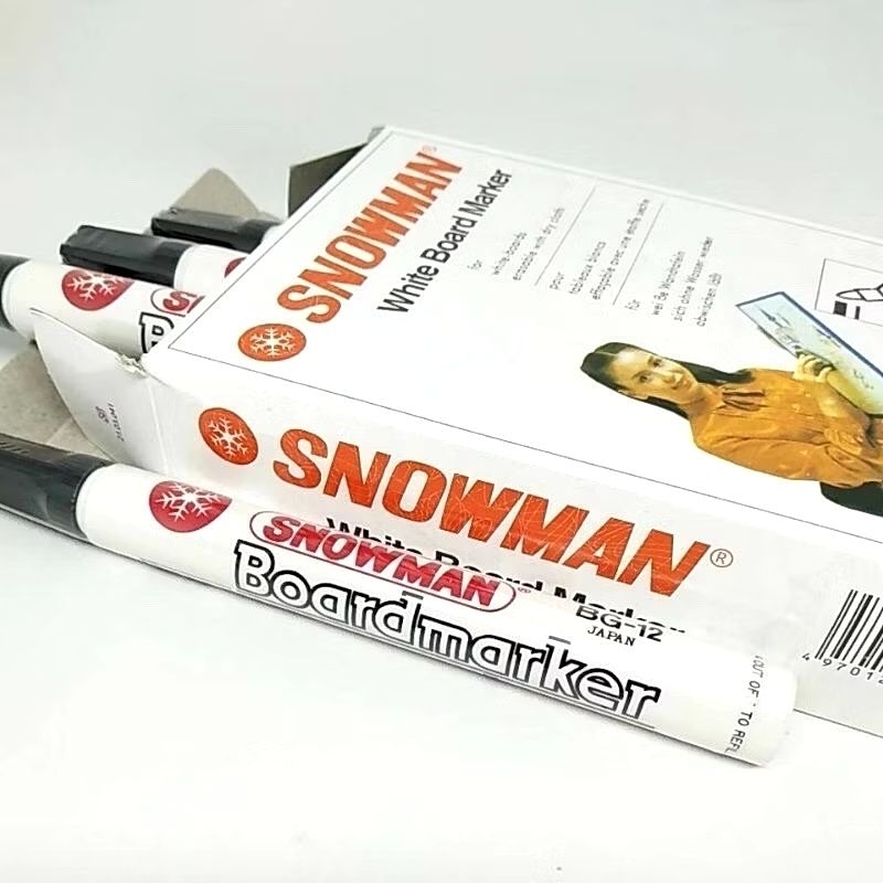 

Spidol Snowman Hitam BOARDMARKER (Bisa Dihapus)