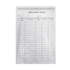 

Gramedia Batam - SL Kartu Hutang Piutang Tegak A5