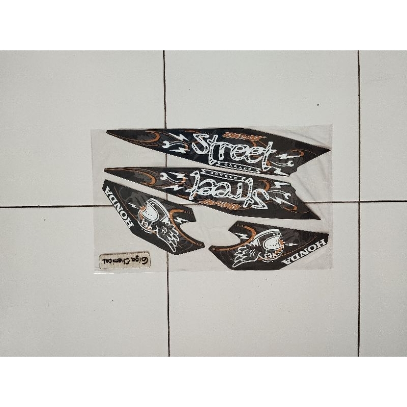 Striping Sticker Lis Beat Street 2021 2022 Hitam Original